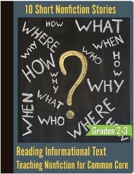 Preview of Informational Text Bundle (10) - Nonfiction Common Core - Grades 2-3