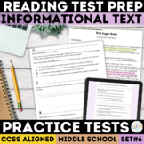 Reading Comprehension Passages | Informational Text | SBAC