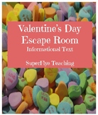 Informational Text Digital Valentines Day Escape Room