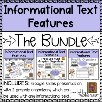Preview of Informational Text Features Bundle