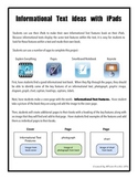 Informational Text Features with iPads