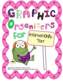 Informational Text Graphic Organizer Pack