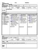 Informational Text Guided Reading Template