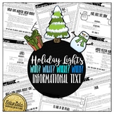 Informational Text: Holiday Lights | Reading Comprehension