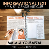 Informational Text Passages MALALA YOUSAFZAI