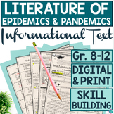 Informational Text Literature of Epidemics Pandemics Plagu