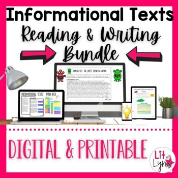 Preview of Informational Text - Nonfiction Reading & Writing Bundle