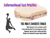 Informational Text Practice: PB&J in the NBA