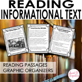 Informational Text Activities - Reading Passages and Graph