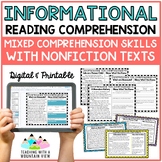 Reading Comprehension Passages | Informational Text