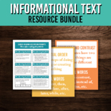 Informational Text Resource Bundle | Nonfiction Posters an