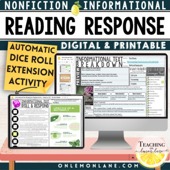 text informational fiction response idea non features any main preview