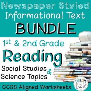 Preview of Informational Text - Social Studies & Science Topics