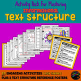 Informational Text Structure (Nonfiction Structure) Practi