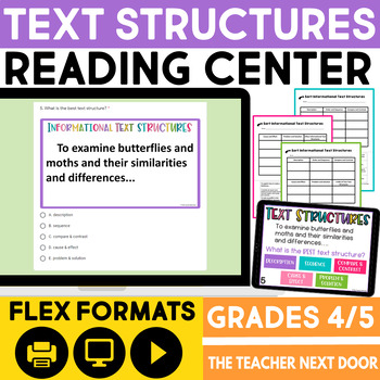 science grade 3 structures worksheets Game Center  Structure Text  Sort Informational   The by