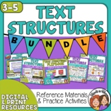 Informational Text Structures BUNDLE - Print & Digital wit