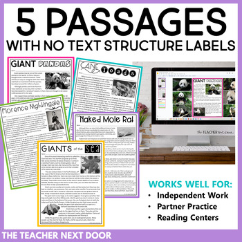grade worksheets structures 3 science 3rd by Text Grade The Teacher Structures: Informational