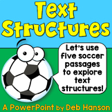 Informational Text Structures PowerPoint with Practice Passages