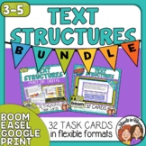 Informational Text Structures Task Cards Bundle - Digital 