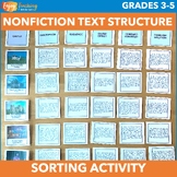 Informational Text Structures Activity – Nonfiction Sortin