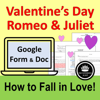 Preview of Distance Learning  Informational Text & Activities for Romeo and Juliet