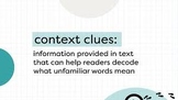 Informational Text and Context Clues