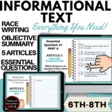 RACE Writing ELA Test Prep | Informational Text | Objectiv