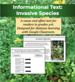 Informational Text for Google Classroom: Invasive Species