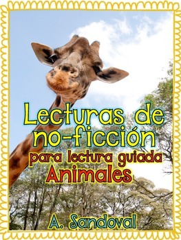 Preview of Informational Text for Guided Reading in Spanish Lectura guiada