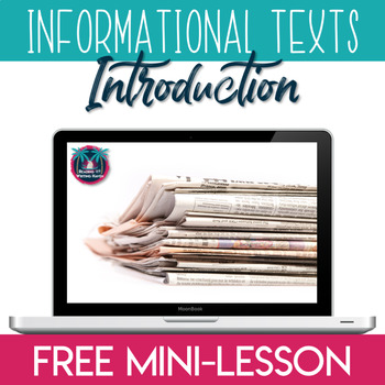 Preview of Introduction to Nonfiction and Informational Texts Mini-lesson