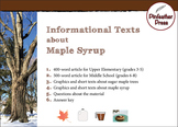Informational Texts about Maple Syrup