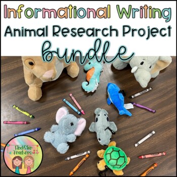 Preview of Informational Writing Animal Research BUNDLE | NO PREP