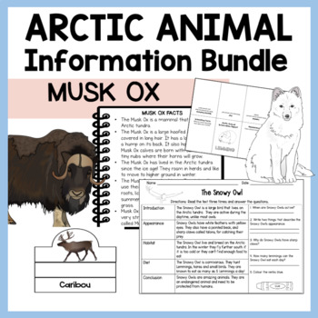 Preview of Informational Writing - Arctic Animals Information Pack | Information Texts