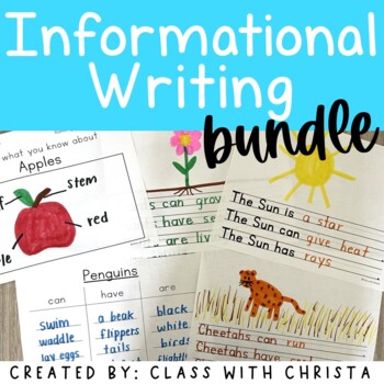 Preview of Informational Writing BUNDLE