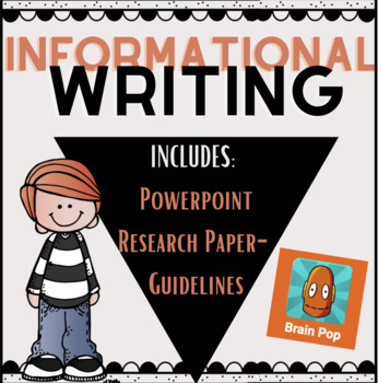 Preview of Informational Writing- Graphic Organizers, Writing promtps, & Activities