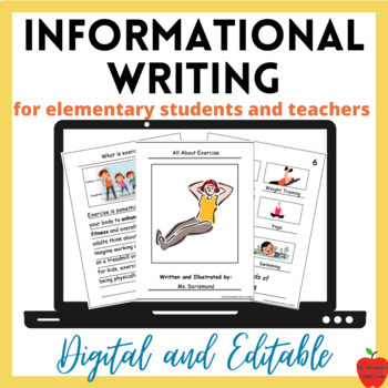 Preview of Informational Writing | Digital Interactive Activities for Writer's Workshop