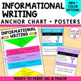 Informational Writing Example Informational Writing Anchor Chart