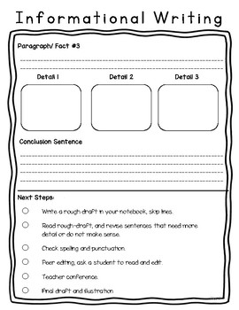 graphic organizer for writing
