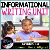 Informational Writing Graphic Organizers, Poster and Writi