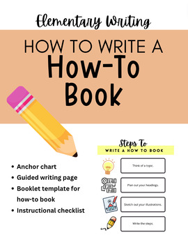 Preview of Informational Writing: How To Book