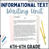 Informational Writing - Informational Text Grades 4-6 (Eng