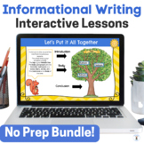 Informational Writing Interactive Lessons How to Write an 