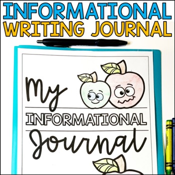 Preview of Informational Writing Journal | Informative Writing Prompts | 1st-5th Grade
