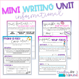 Informational Writing Mini-Lessons: Text Structure, Citing