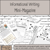 Informational Writing: Mini-Magazine