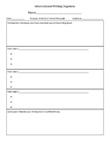 Informational Writing Organizer