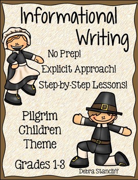 Preview of Pilgrim Writing Informational
