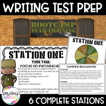 Preview of Informational Writing - Test Prep