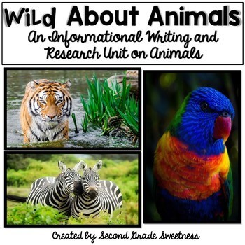 Preview of Informational Writing and Research Unit on Animals