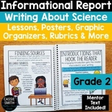 Informational Writing Unit 2nd Grade Graphic Organizer Anc